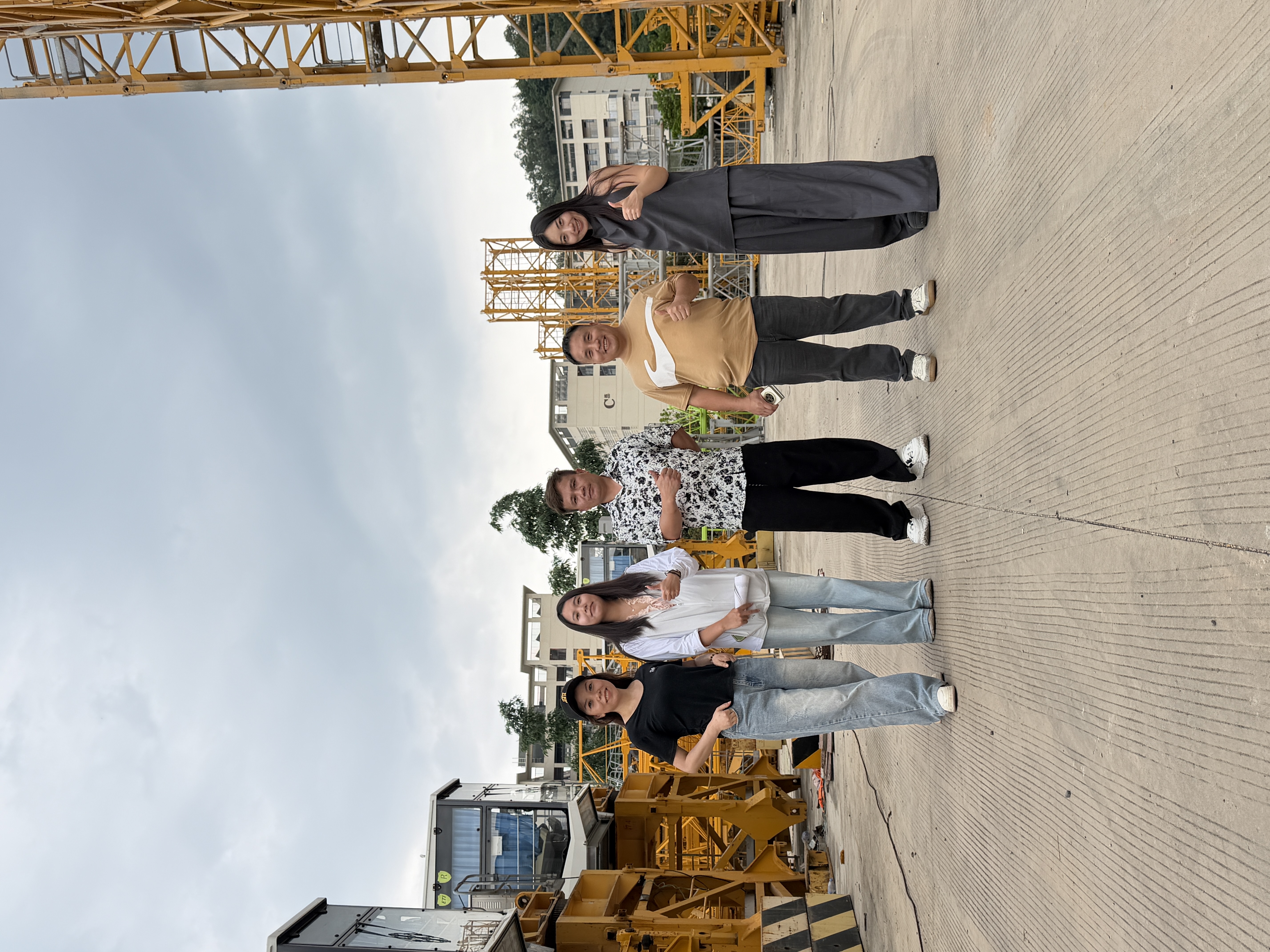 Sxmachine Team Visits the Tower Crane Stock Yard 3