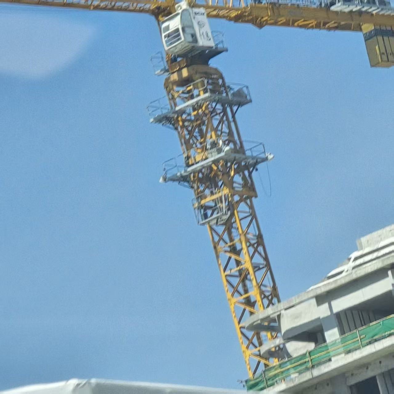 2021 Used CHUANJIAN 7020-12 Flat-Top Tower Crane 4