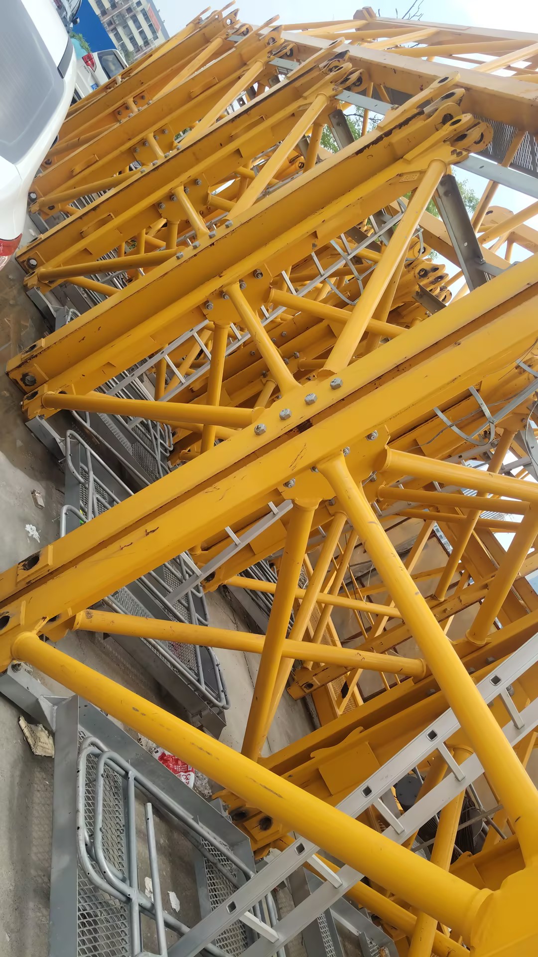 2020 Used DAHAN 7530-16 Flat-Top Tower Crane 7