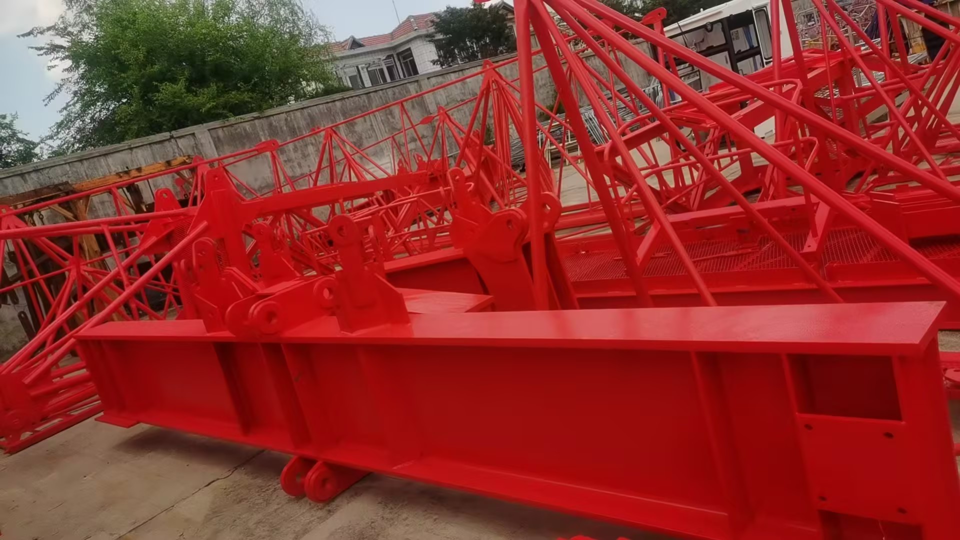 New China Brand 4010-4, 3513-4, 3016-4 and 2520-4 Tower Cranes 5