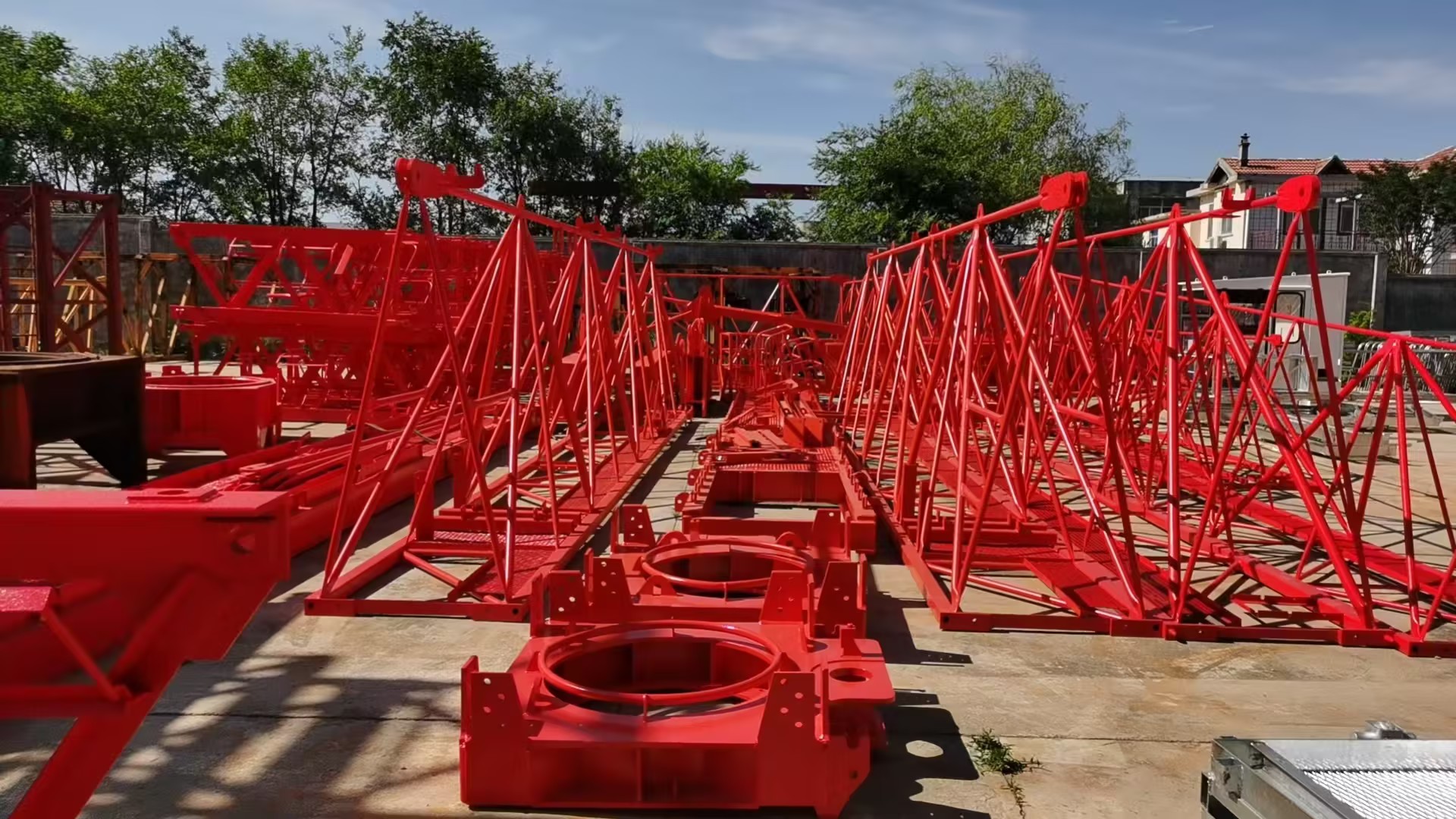 New China Brand 4010-4, 3513-4, 3016-4 and 2520-4 Tower Cranes 6