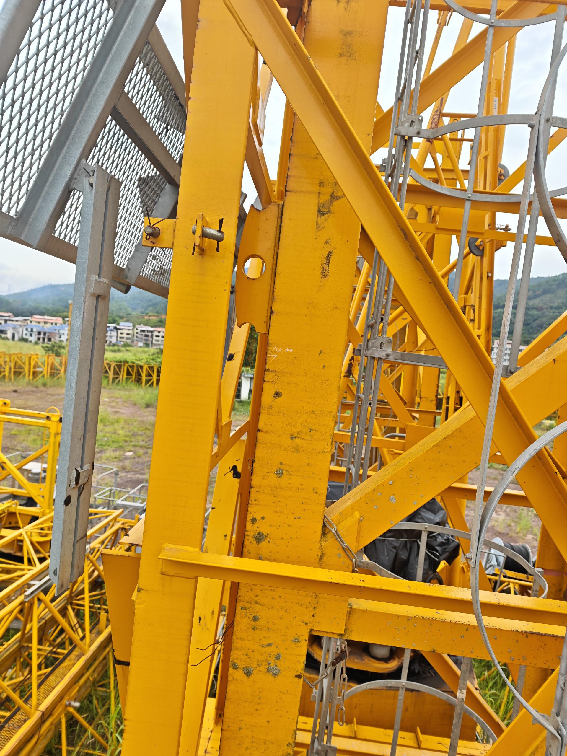 2020 Used Potain MC120-6 Hammerhead Tower Crane - Multiple Units 3