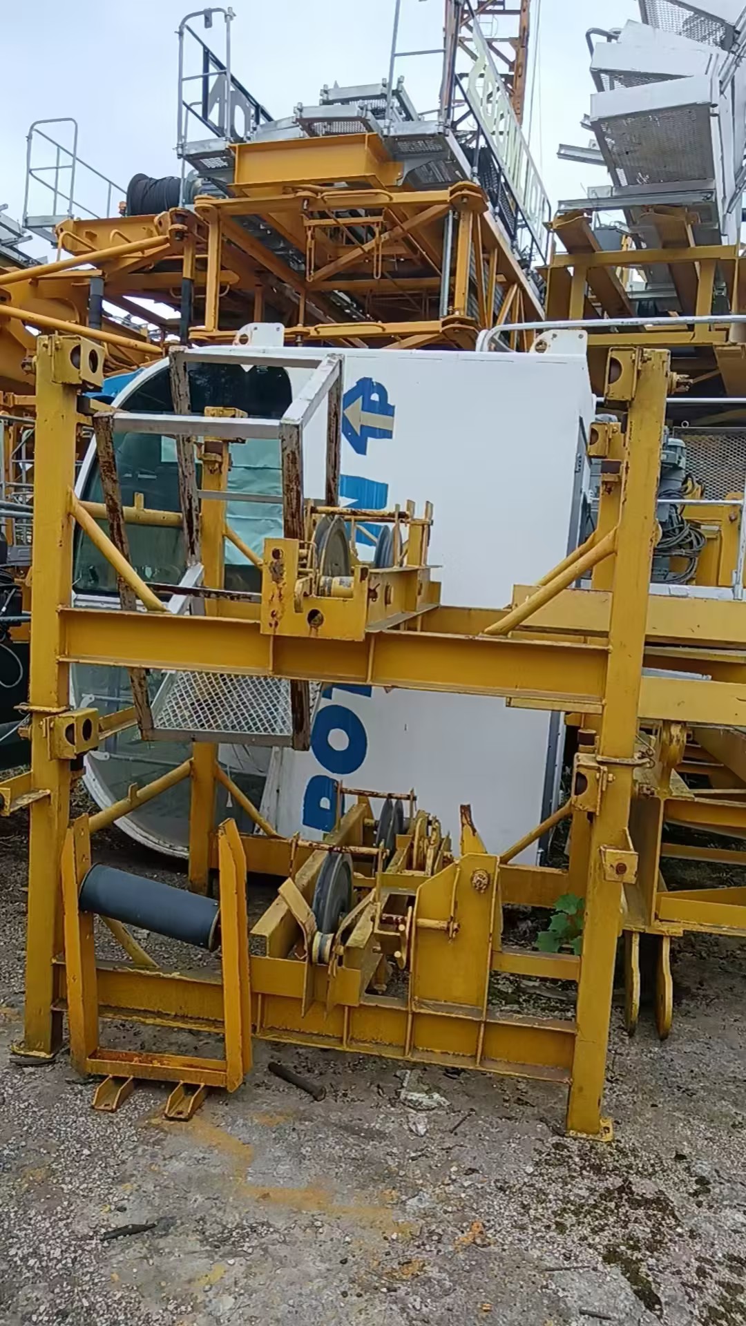 2013 Used Potain MC230-10 Hammerhead Tower Crane 3