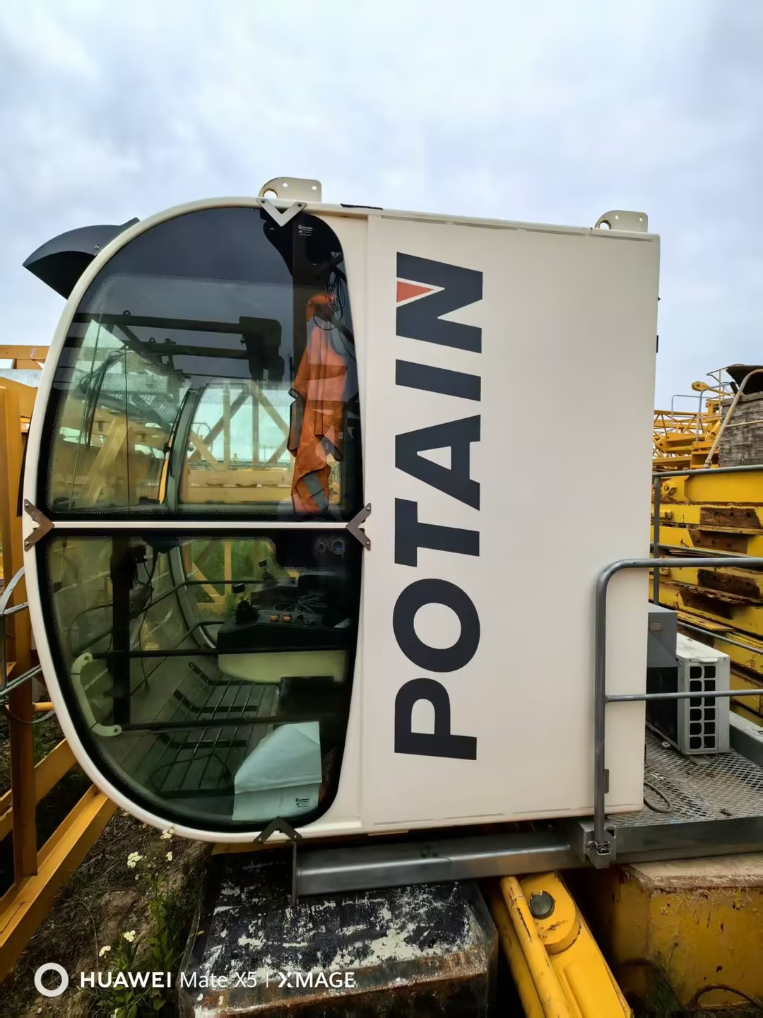2019 Used Potain MC320A-K12 Hammerhead Tower Crane 2