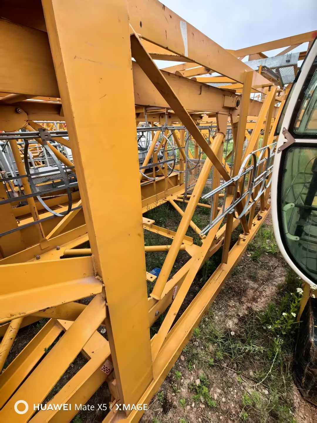 2019 Used Potain MC320A-K12 Hammerhead Tower Crane 3