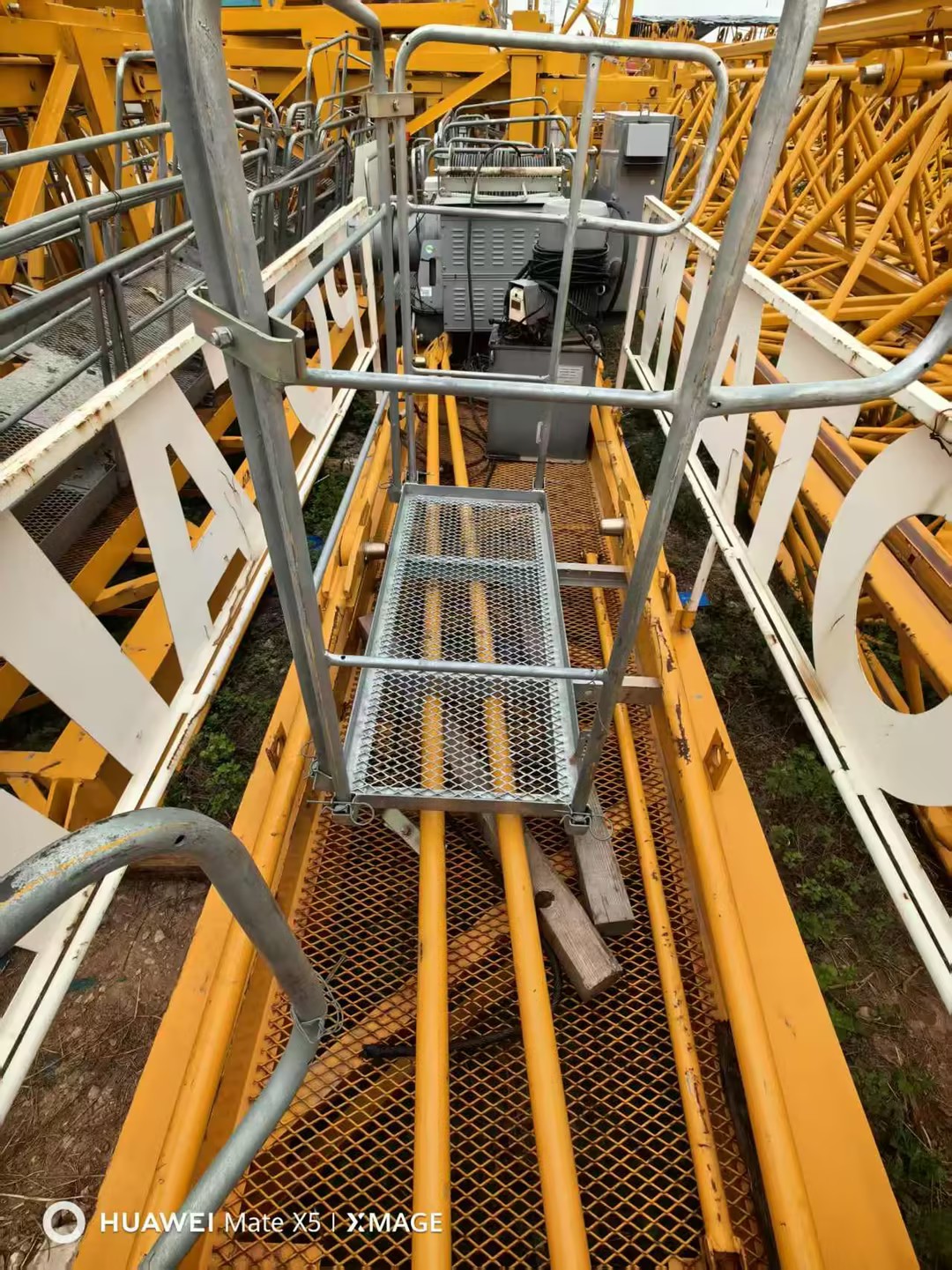 2019 Used Potain MC320A-K12 Hammerhead Tower Crane 5