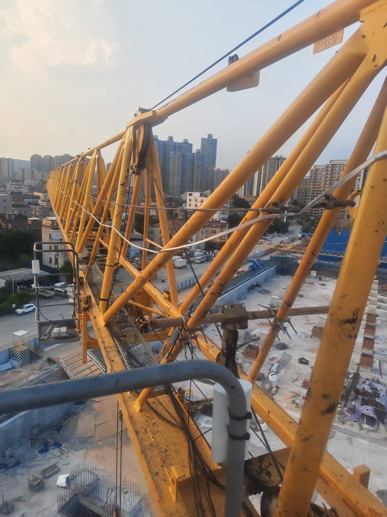 2020 Used Potain MCT188-J8 Flat-Top Tower Crane 3