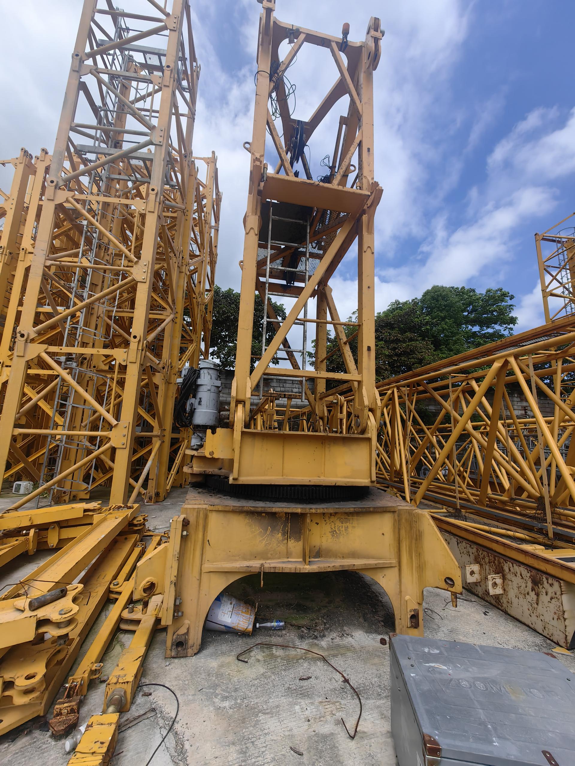 2020 Used Potain MCT 278 Flat-Top Tower Crane 4