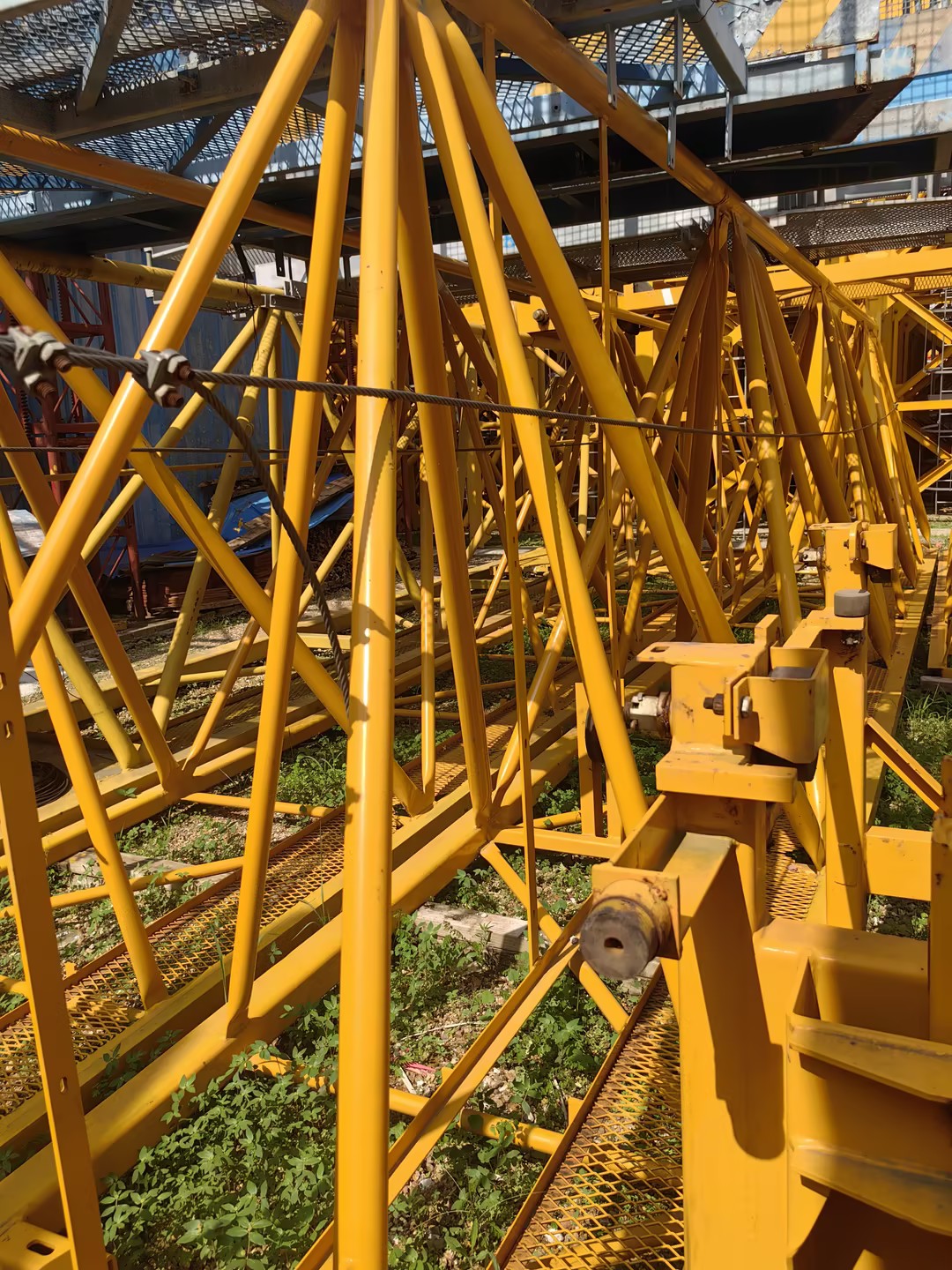 2020/2021 Used Potain MCT 328 Flat-Top Tower Crane 4