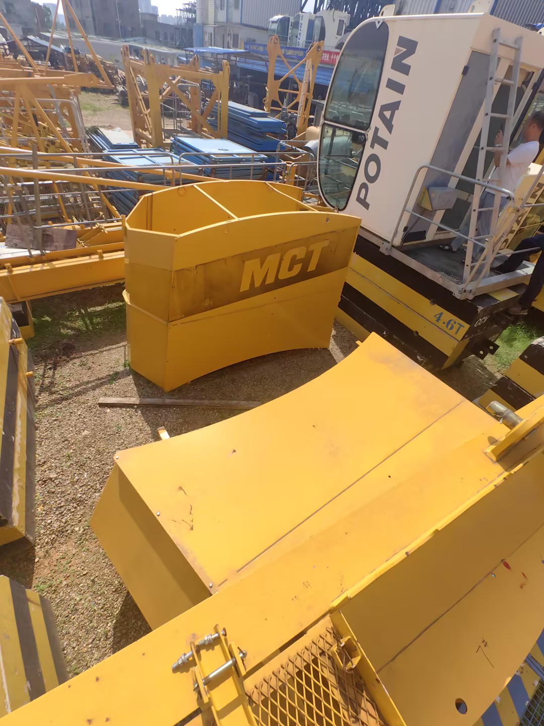 2020/2021 Used Potain MCT 328 Flat-Top Tower Crane 6