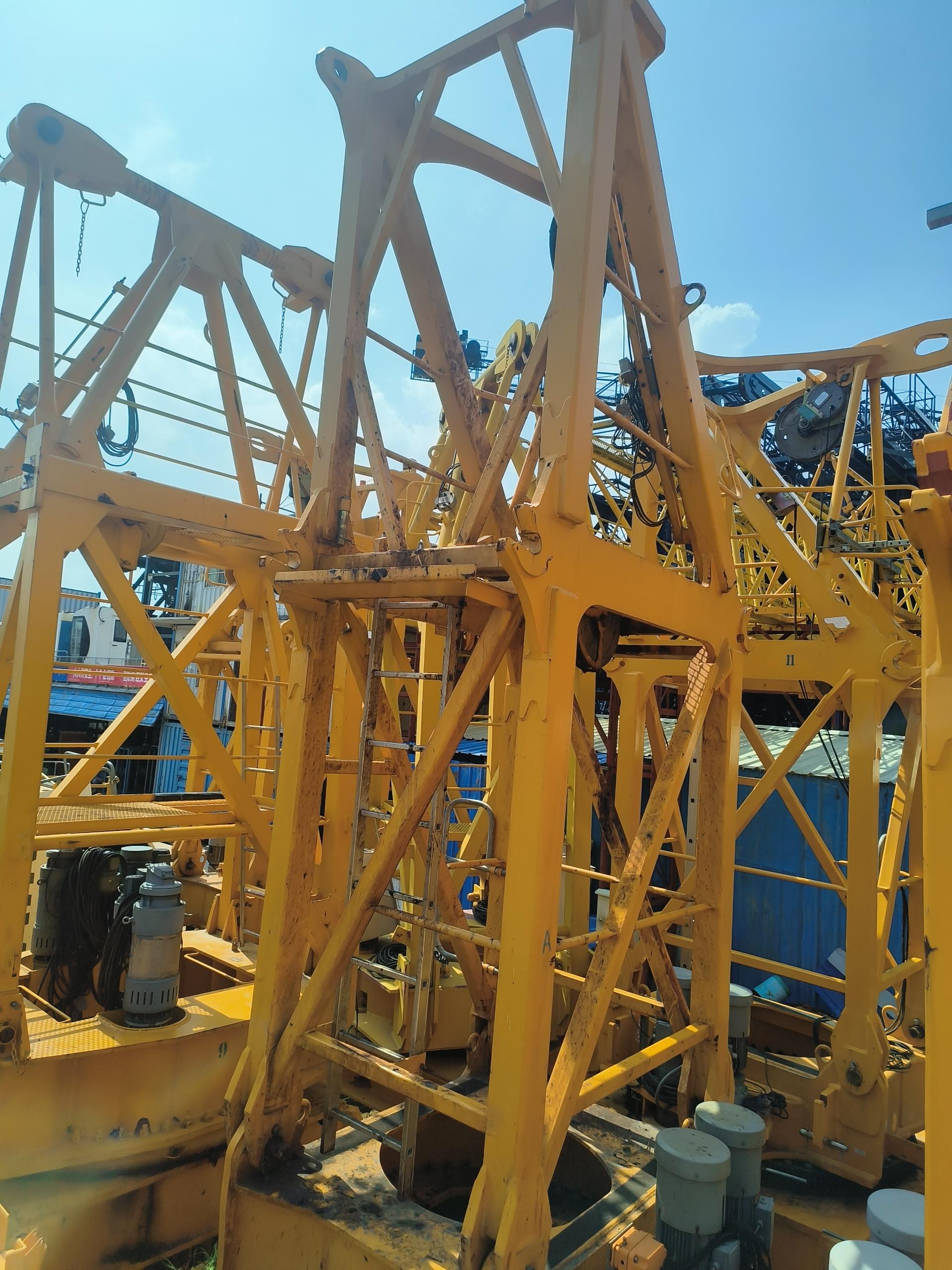 2020 Used Potain MCT328-L16 Flat-Top Tower Crane 3
