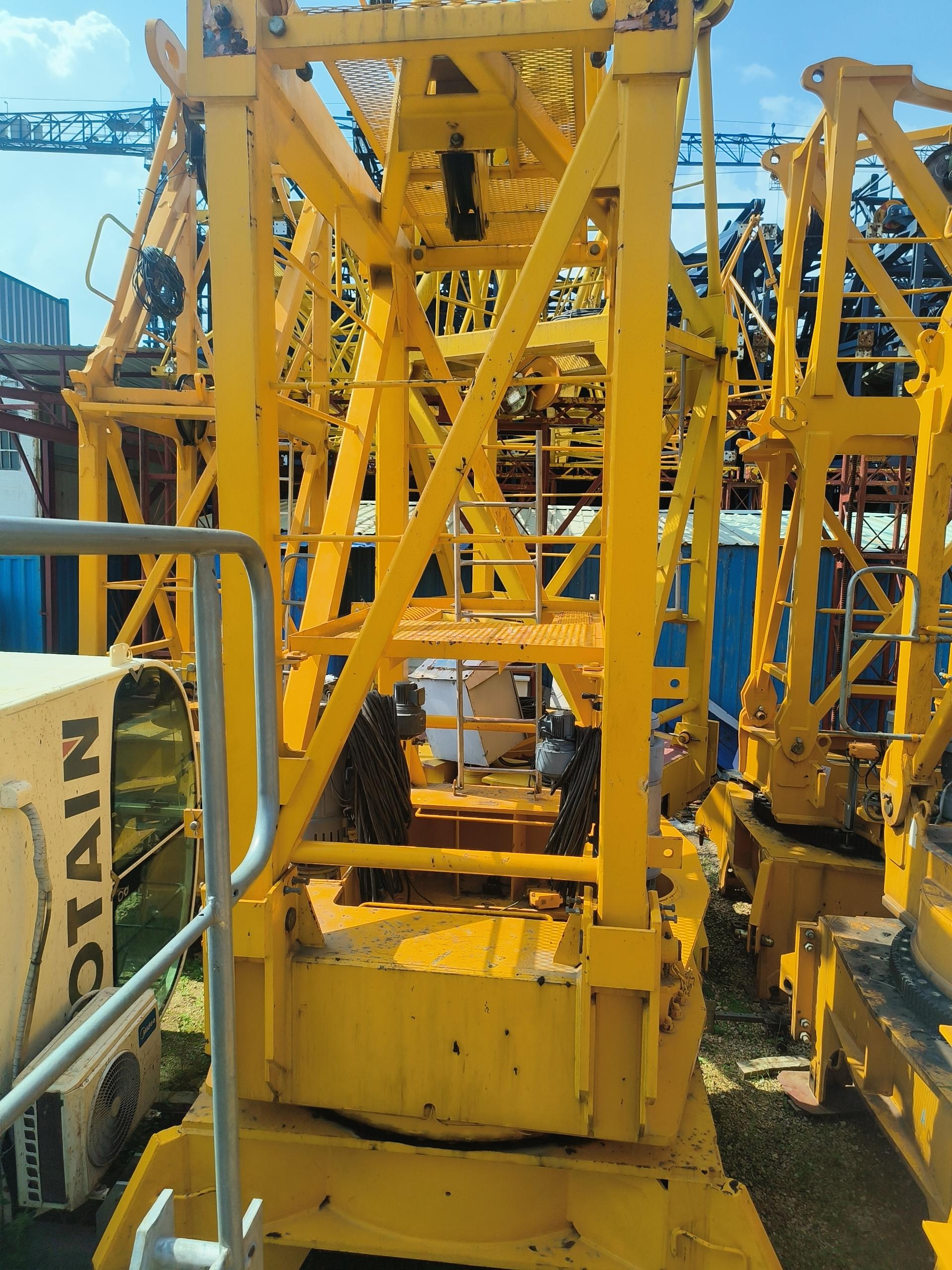 2020 Used Potain MCT328-L16 Flat-Top Tower Crane 7
