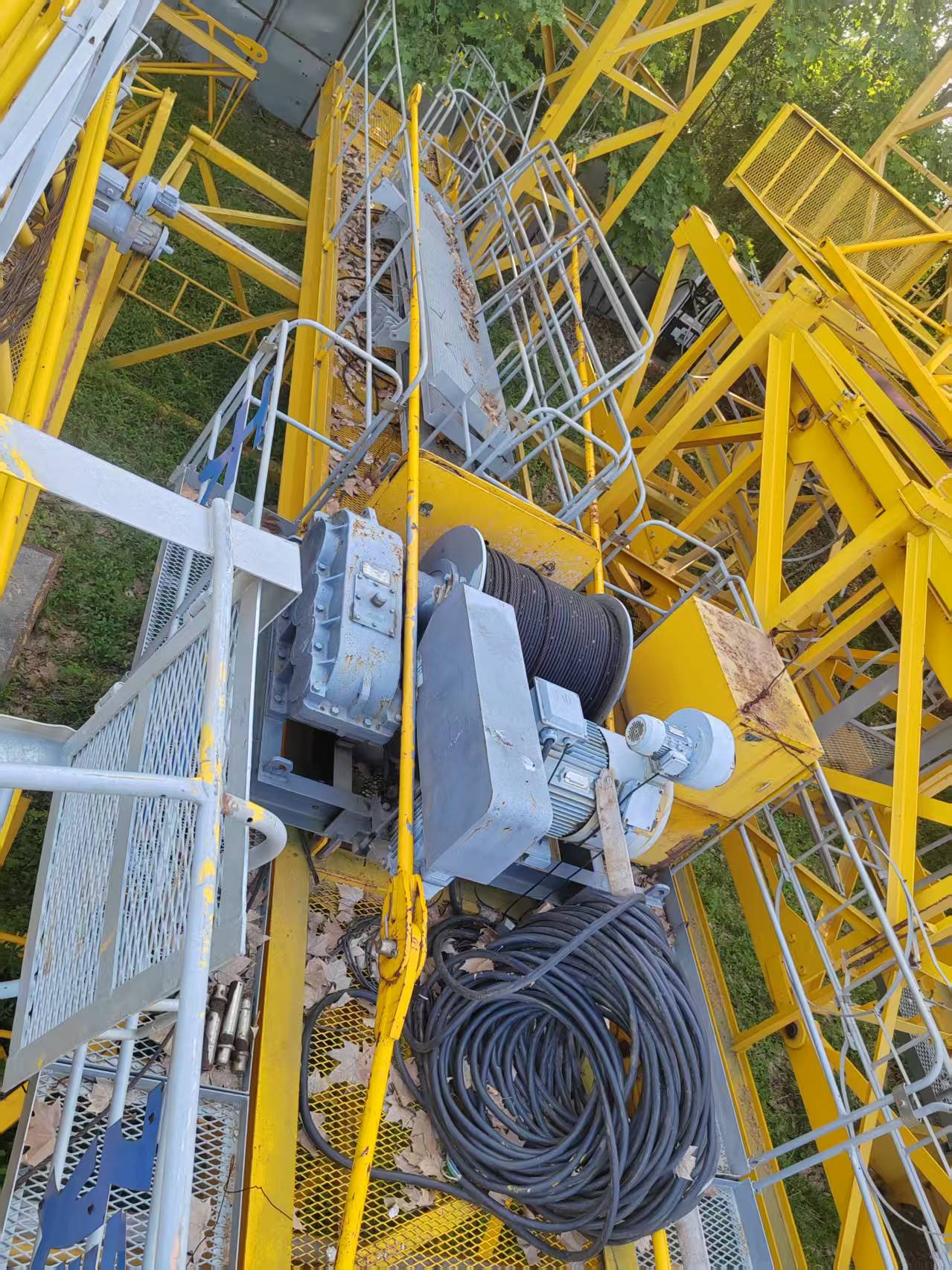 2020 Used TIANYUN 6513-8 Flat-Top Tower Crane
