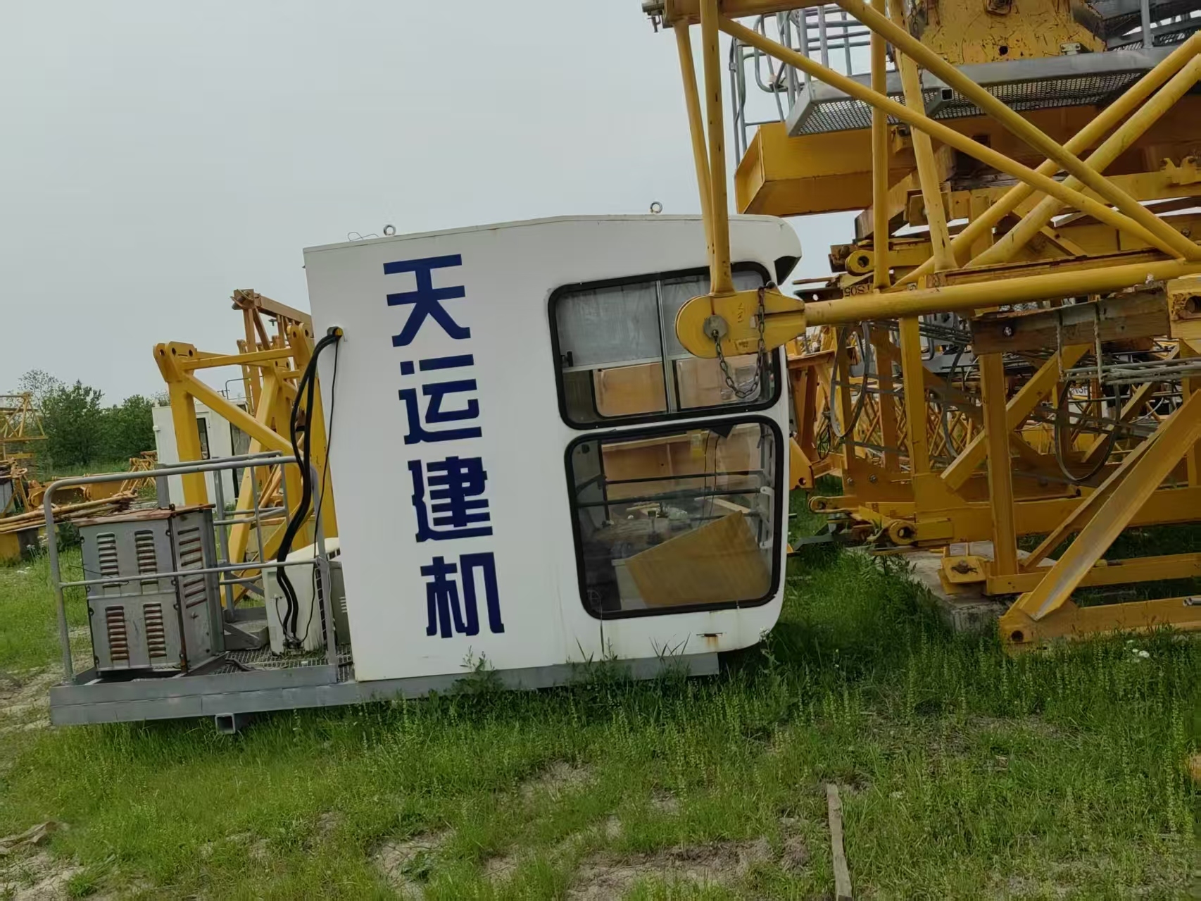 2020 Used TIANYUN 6513-8 Flat-Top Tower Crane 4