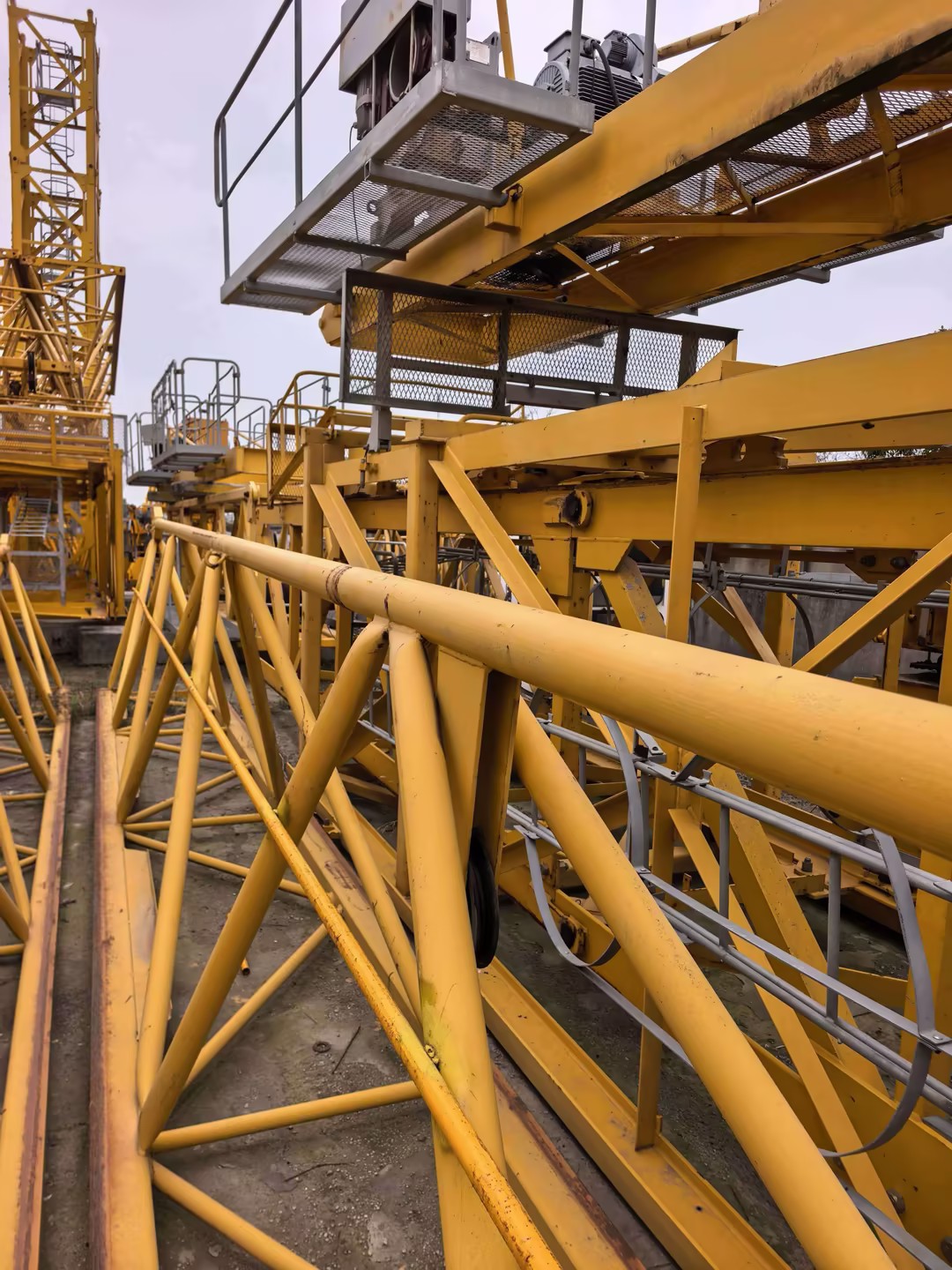 2020 Used TIANYUN TY125 (6513-10) Flat-Top Tower Crane