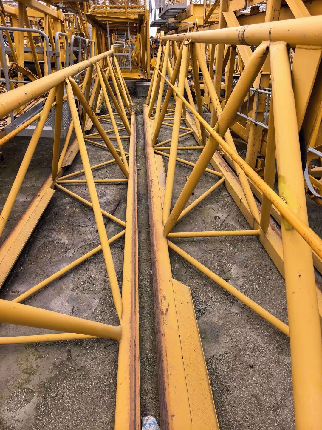 2020 Used TIANYUN TY125 (6513-10) Flat-Top Tower Crane 4
