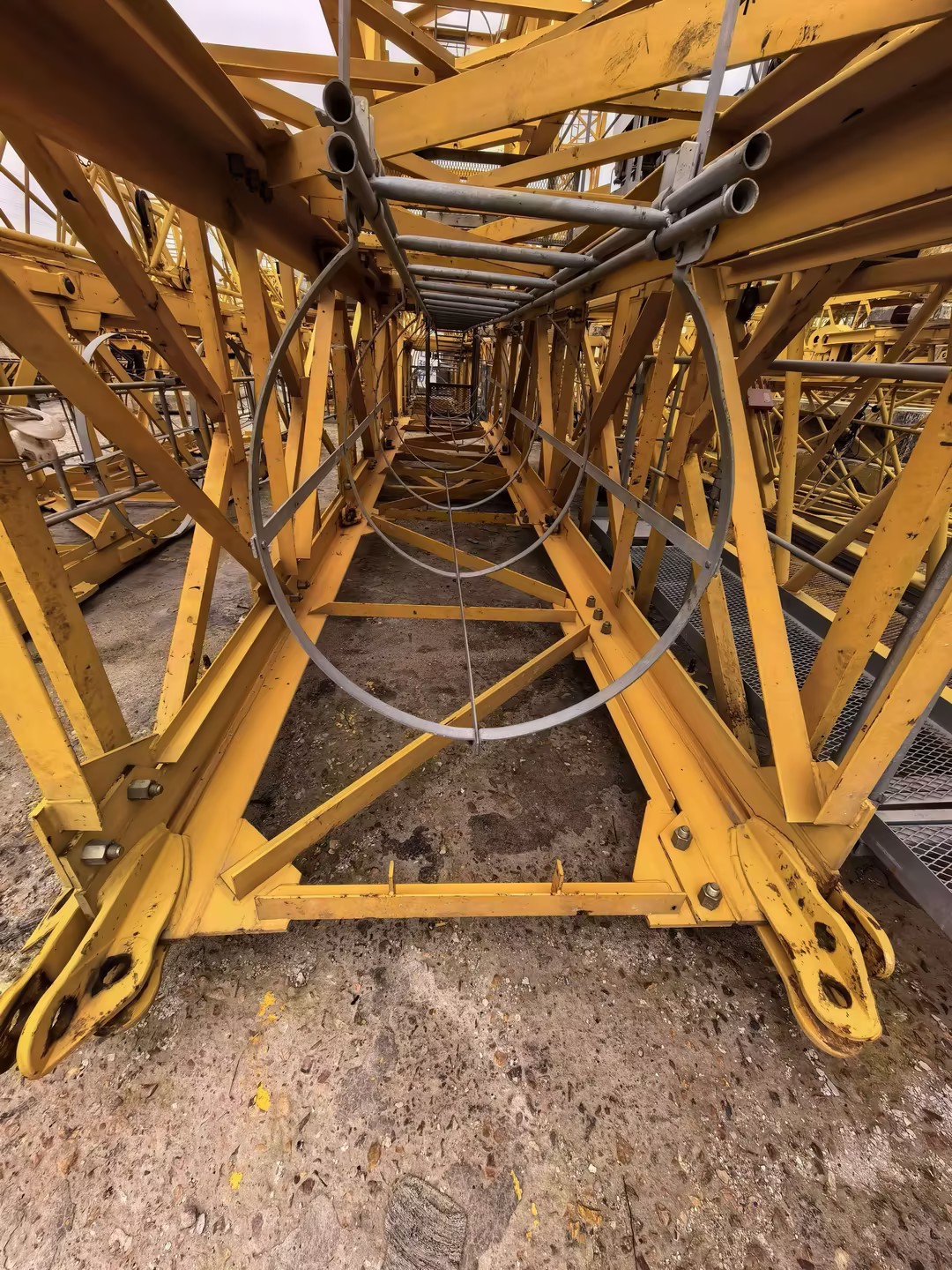 2020 Used TIANYUN TY125 (6513-10) Flat-Top Tower Crane 6