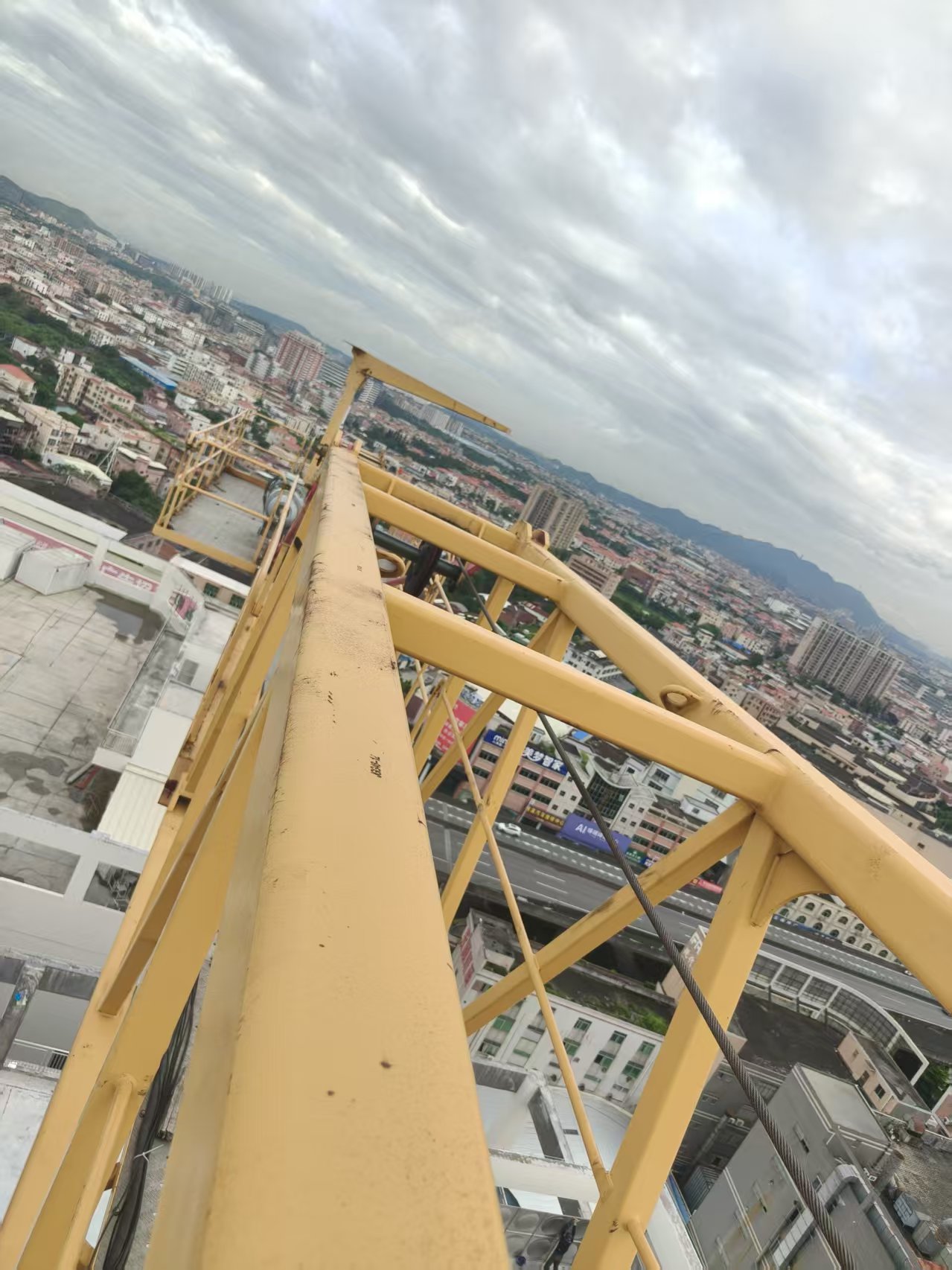2021 Used XCMG 7018-10S Flat-Top Tower Crane with 36B Mast Section 5