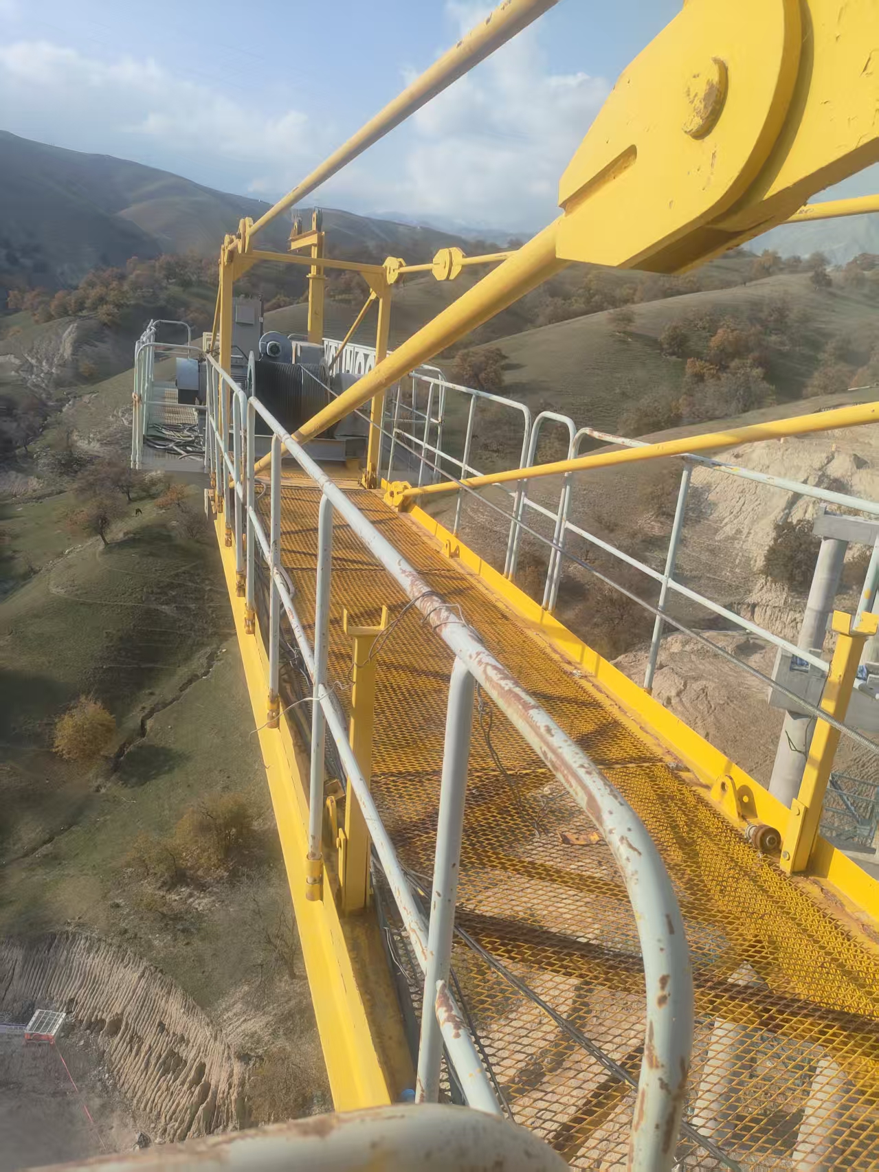 2019 Used ZOOMLION 7015-10 Flat-Top Tower Crane 7