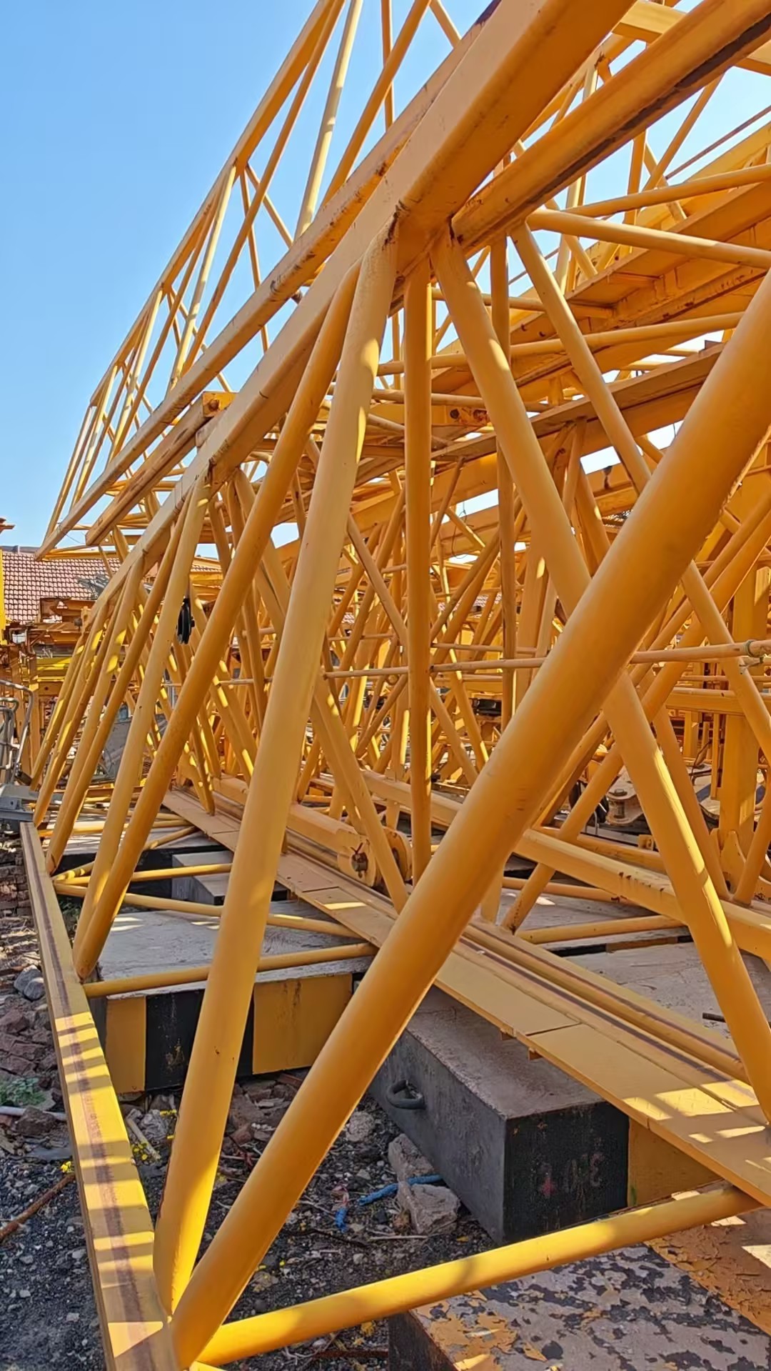 2018 Used ZOOMLION 7020-10E Flat-Top Tower Crane 3
