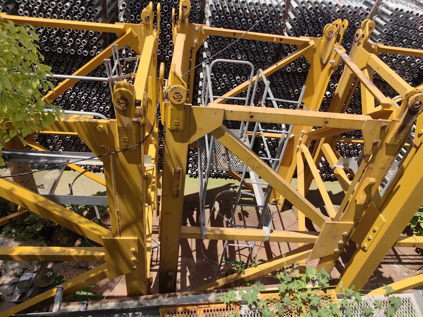 2018 Used ZOOMLION T702-10E Flat-Top Tower Crane 4