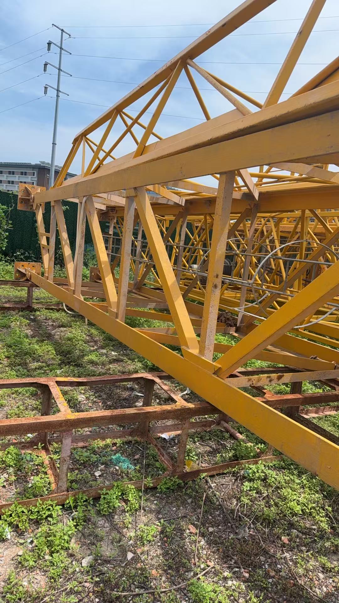 2019 Used ZOOMLION W6013-6F Flat-Top Tower Crane 4