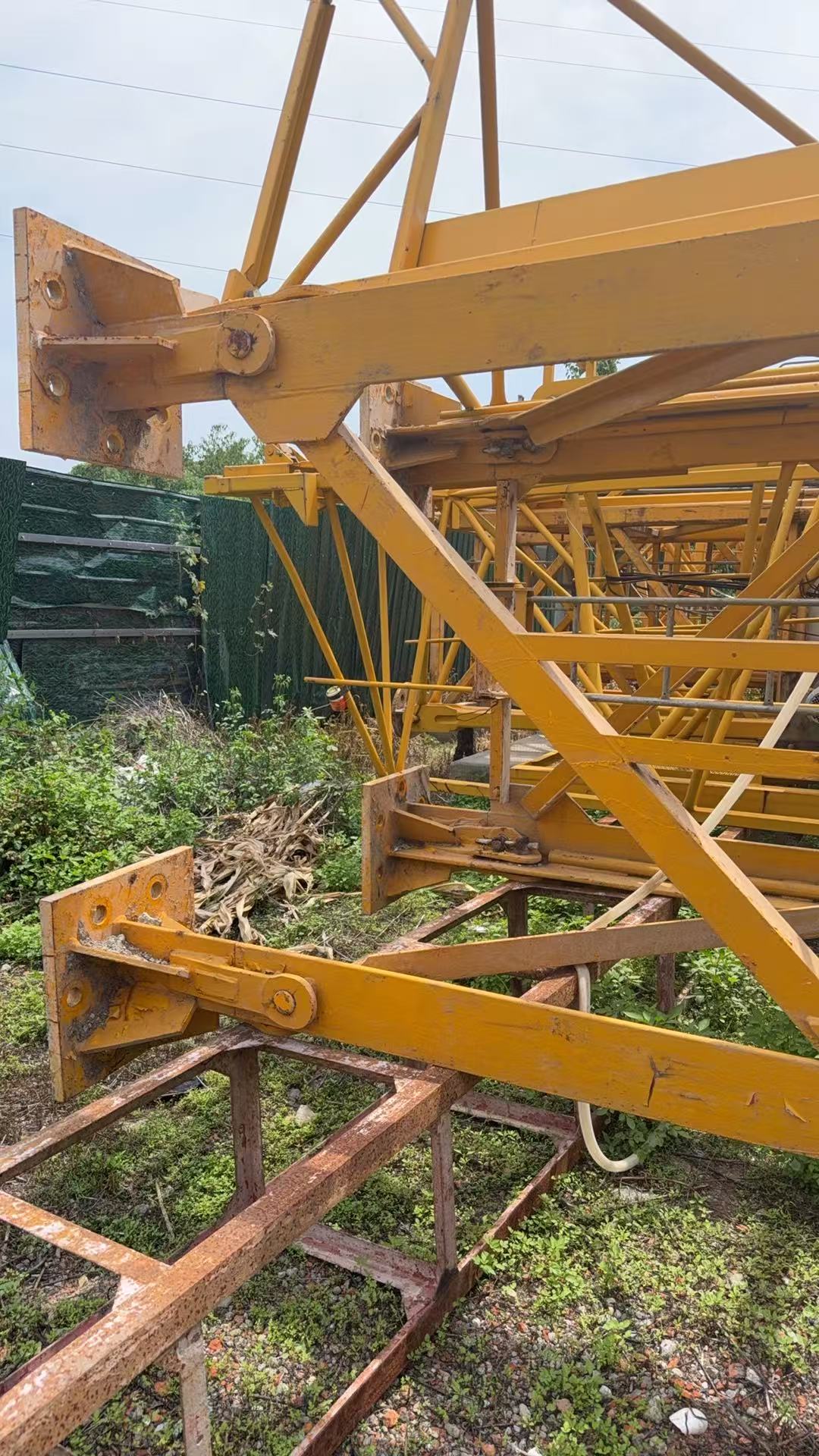 2019 Used ZOOMLION W6013-6F Flat-Top Tower Crane 7