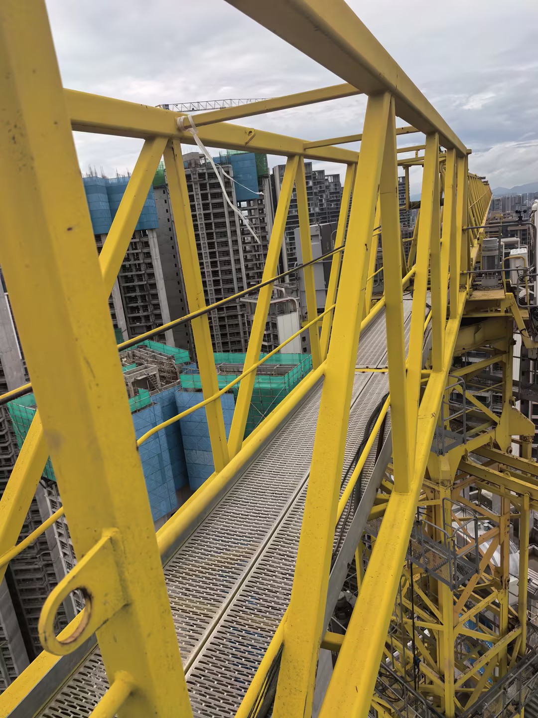 2020 Used ZOOMLION W7020-12E Flat-Top Tower Crane 4